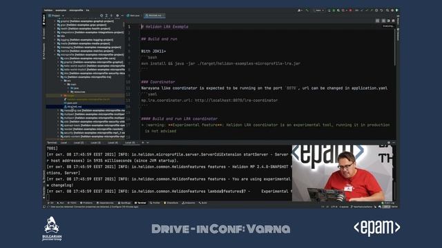 Drive-in Conf: Varna - The newest and coolest features of Helidon by Dmitry Alexandrov смотреть онлайн