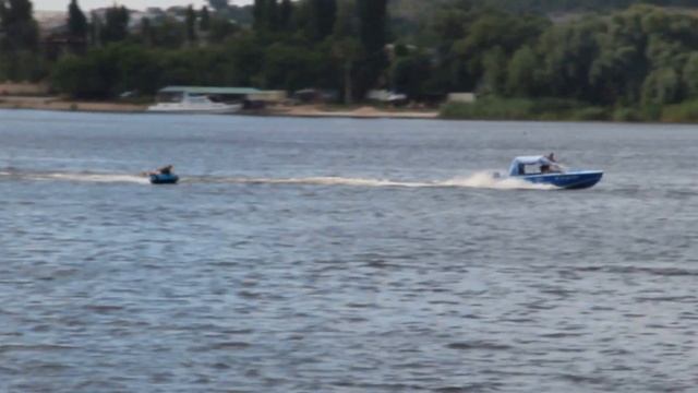 Отдых на воде, Камышин. Камышинка, лето 2016. смотреть онлайн