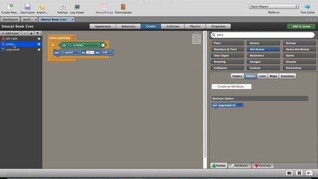 Stencyl Tutorial #3 - Jump Attribute смотреть онлайн
