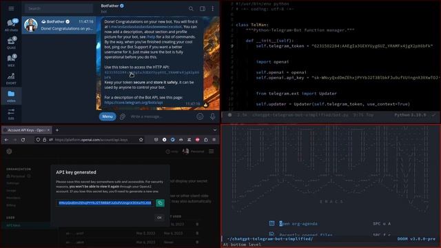 ChatGPT + Whisper + Telegram = ❤️ смотреть онлайн