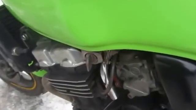 Завожу после зимы Honda CB 400 смотреть онлайн