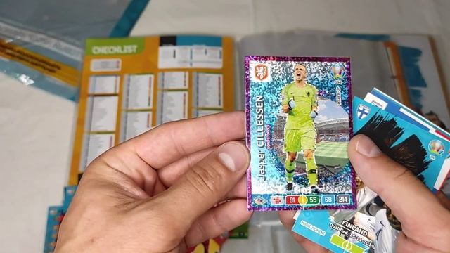 PANINI Евро 2020 Preview. Adrenalyn XL / Распаковка карточек и обзор блиндера. смотреть онлайн