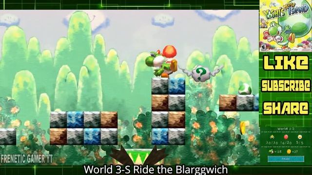 Yoshi's New Island - Gameplay Walkthrough All Specials Levels (100% Complete) смотреть онлайн