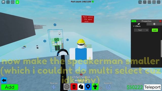 How to make TOILET TOWER DEFENSE (part 2) in Obby Creator смотреть онлайн