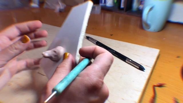 Polymer clay tutorial “Wolf” смотреть онлайн