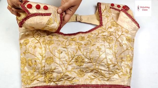 ये ब्लाउज आप किसी भी साड़ी पर पहन सकते है, Beautiful Blouse Design смотреть онлайн