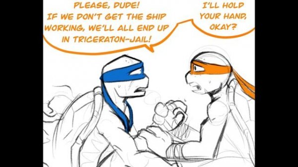 Indie's Tmnt comic dub Connection #saverottmnt