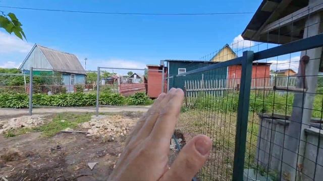 ДАЧА, УСТАНАВЛИВАЕМ ЗАБОР, ЧАСТЬ 2 смотреть онлайн