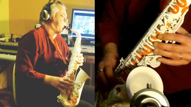 Harlem Nocturne - NEW Vibrato saxophone A1S "intonation improved - Zinner #6 смотреть онлайн
