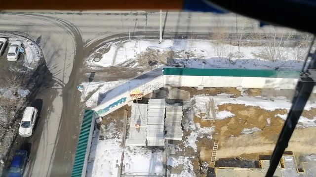 Выгрузка жб блоков. смотреть онлайн