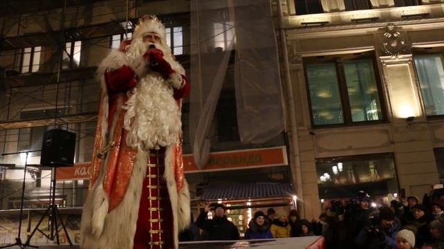 Дед Мороз на Книжных аллеях 2017