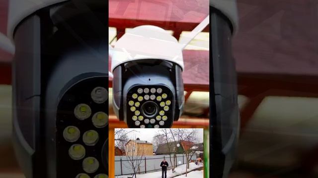 WiFi поворотная камера видеонаблюдения Anbiux A28 WiFi PTZ CCTV Camera смотреть онлайн