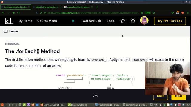 #foreach javascript tutorial for beginners " The .forEach() Method " ??Hindi ?? смотреть онлайн