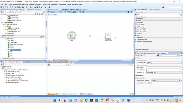 ViewCriteriaParameters passing Parameters task flow смотреть онлайн