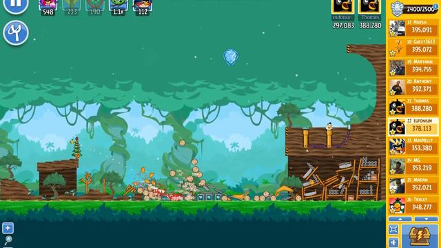 Angry Birds Friends/ CHAMPIONS for EARTH tournament, week 314/A, level 5 смотреть онлайн