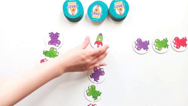 Vladi Toys Игра настольная Цветные лягушата/Game "Frog" VT8025-02 смотреть онлайн