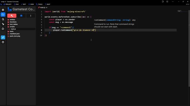How to Create Custom Commands For Minecraft PE | GameTest | Bridge v2 Addon 1.19 смотреть онлайн