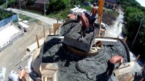 КАК ЗАЛИТЬ МОНОЛИТНЫЙ БЕТОННЫЙ КУПОЛ ЧАСОВНИ