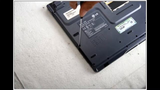 LG X-NOTE LM50a 노트북 분해(Laptop disassembly) смотреть онлайн