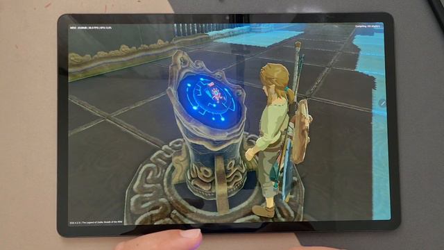 Zelda Breath of The Wild Gameplay on Samsung Tab S9 Plus смотреть онлайн