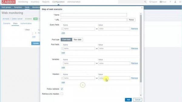 How To Check Proxy Web Port From Zabbix Server