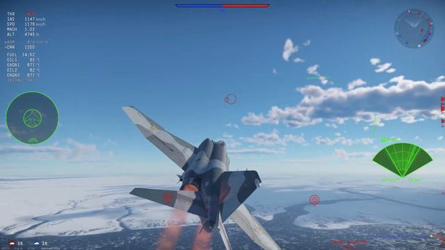 F-4C Phantom II - Powercreeped Powerhouse | War Thunder 2.15 Gameplay смотреть онлайн
