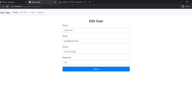 User Registration System Using PHP And MySQL Database | PHP MySQL Tutorial | For Beginners - PART 4 смотреть онлайн