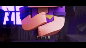 "Purple Girl" (I'm Psycho) - Minecraft Animation Music Video (1 hour)