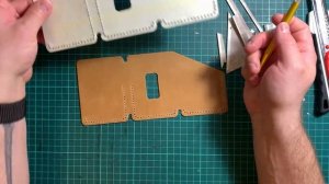 №22 Cardholder / картхолдер из кожи своими руками