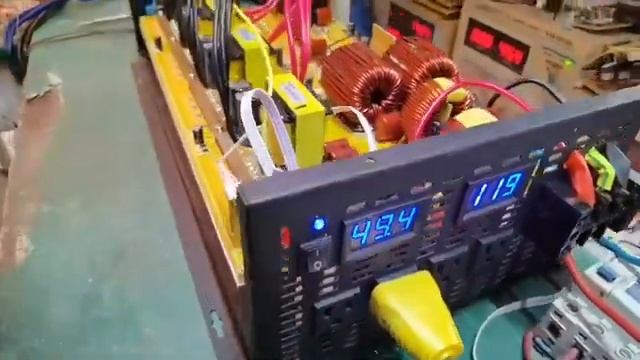 48v Pure Sine Wave Inverter 8000w Test