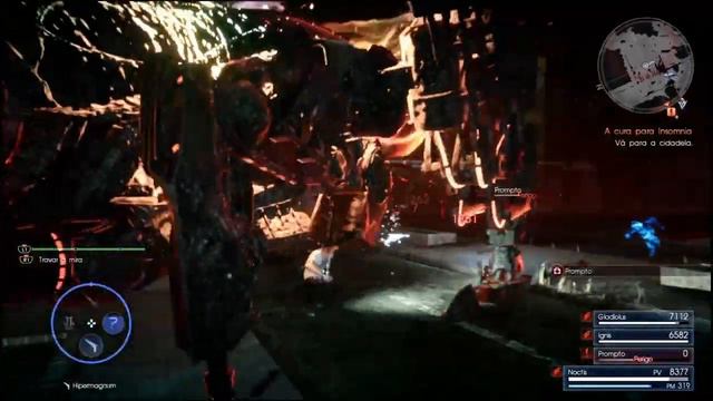 Final Fantasy XV Boss ÔMEGA (o chefe mais difícil do jogo) смотреть онлайн