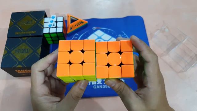 REVIEW Rubik Gan 356X V2M & Gan 354 V2M & Weilong GTS V2M WCA ( Cube Rubik ) смотреть онлайн