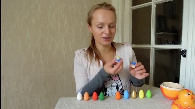 Счетный материал Курочка с цыплятами смотреть онлайн
