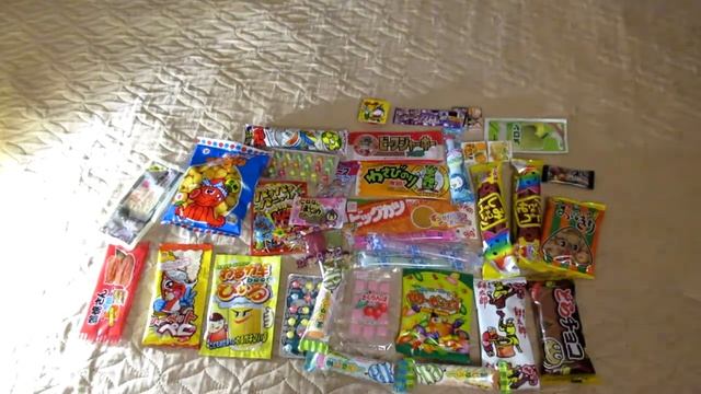 Дагаси фром Японии... Коробка японских сладостей.