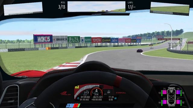 rFactor 2. F458 Challenge @ Fuji Speedway. Div. A. 3 этап. смотреть онлайн