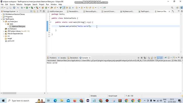 Steps to Create Maven Project смотреть онлайн