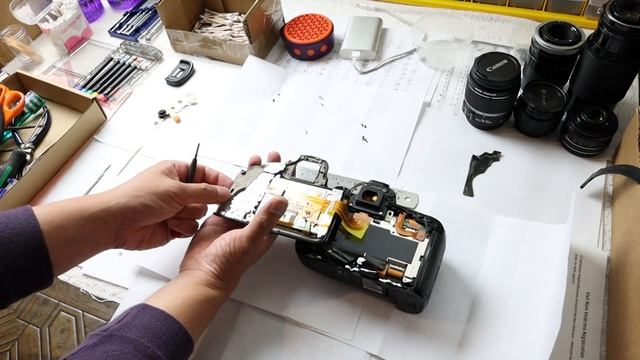 Canon EOS 5D Mark IV multi-controller button replacement смотреть онлайн