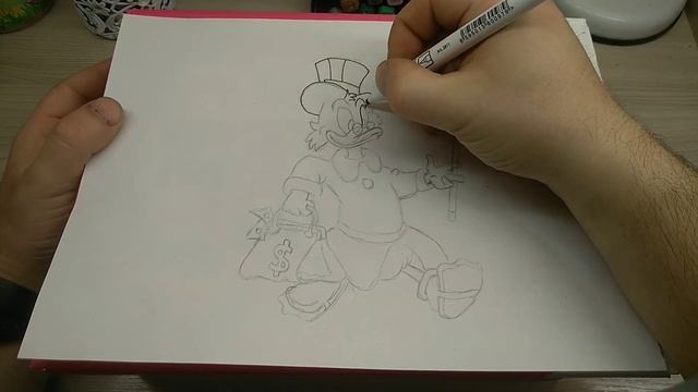 Утиные Истории/Рисуем Утку Дядя Скрудж смотреть онлайн