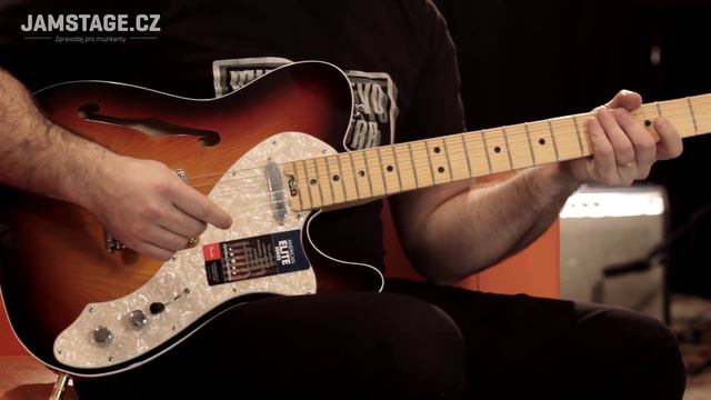 Fender American Elite Telecaster Thinline 2016 (Honza Šobr) смотреть онлайн