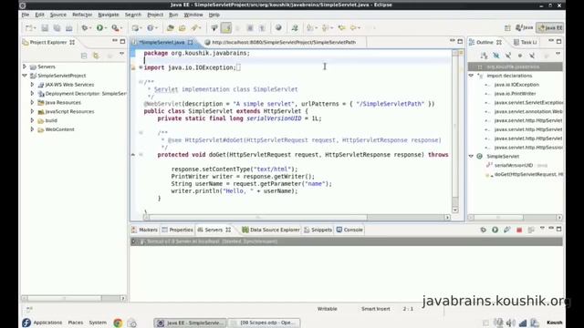 JSPs and Servlets Tutorial 08 - Request, Session and Context Part 1 смотреть онлайн