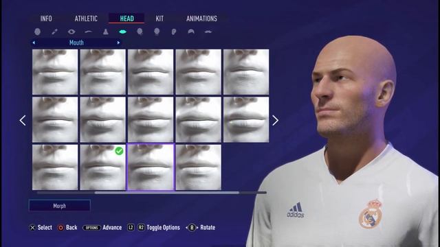 FIFA 21 Zinedine Zidane Pro Clubs Creation