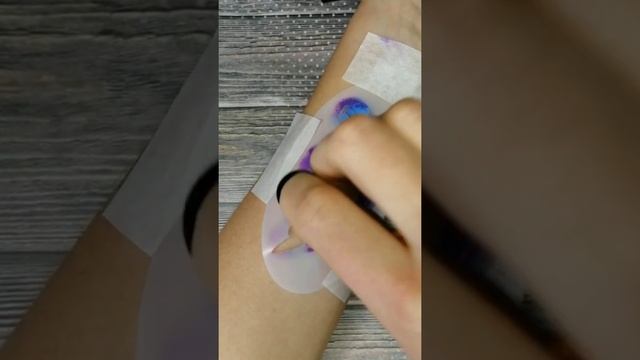 Аквагрим Акула на волнах- трафарет Milena D22 смотреть онлайн