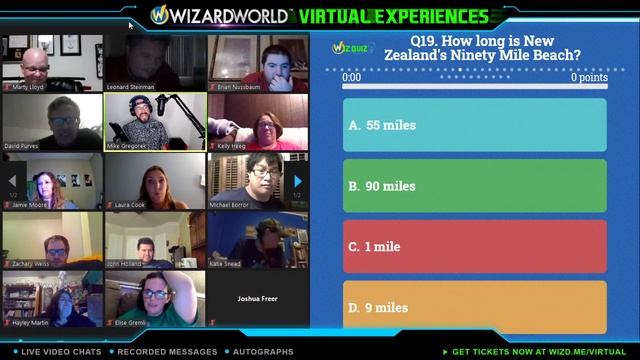 WIZ QUIZ 09.24.20 | with you host @MIKEGDOESTHINGS смотреть онлайн