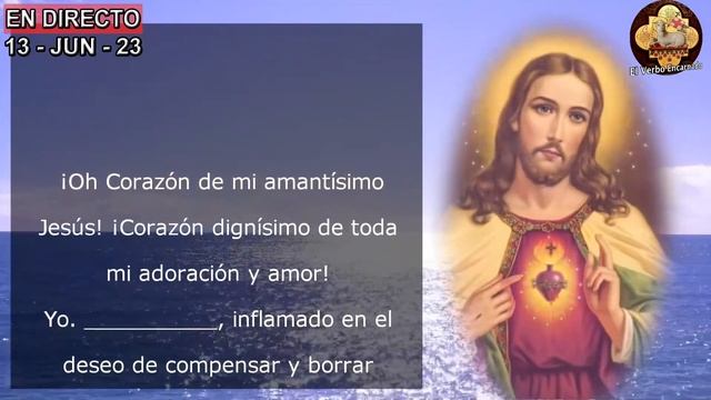 ✅ ORACION AL SAGRADO CORAZÓN DE JESÚS INMACULADO CORAZÓN DE MARÍA 13 DE JUNIO