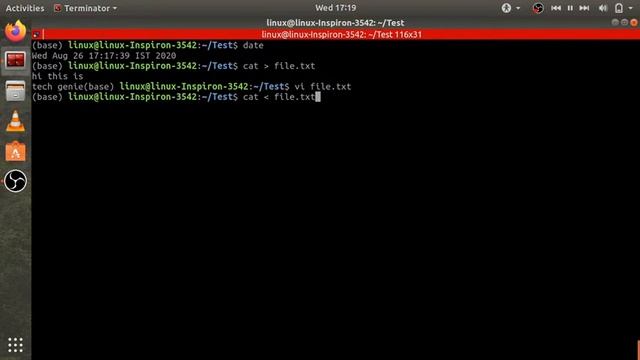 What is input and output redirection in linux? смотреть онлайн
