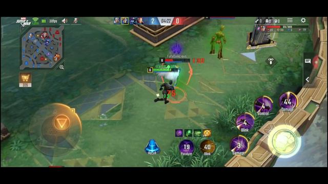 MARVEL Super War - PvP 5v5 - RANK GAME #11 (scarlett◆ph) [Hero = Black Panther]