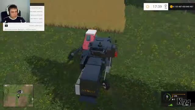 Farming Simulator 15 МОД КОМБАЙН НИВА NIVA SK 5 ROSTSELMASH V 1.0 смотреть онлайн