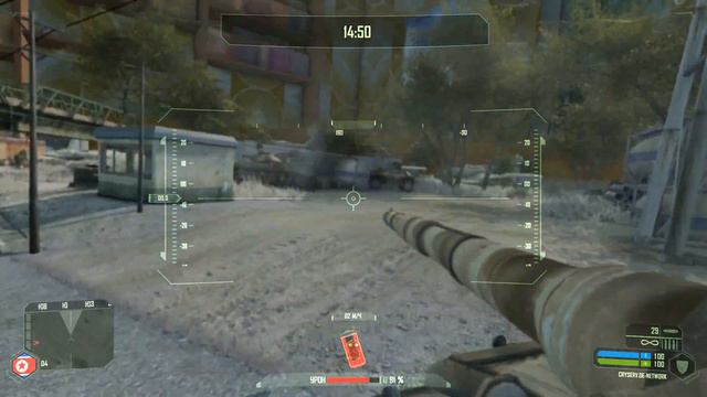 Первый бой с живыми игроками .Crysis Wars Mods. Cryserv 2023 .Карта War Часть 6 смотреть онлайн