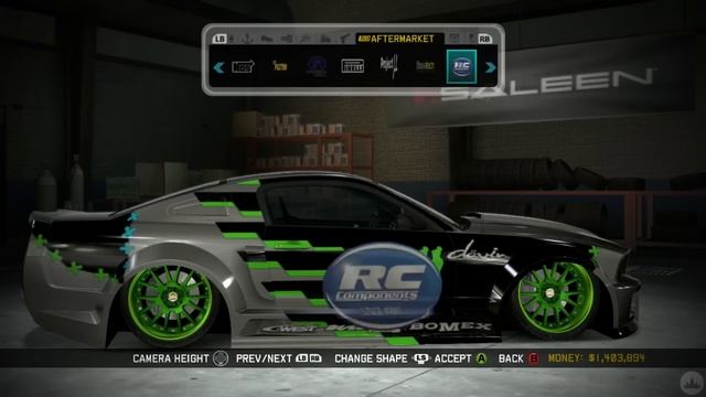 Midnight Club LA - Saleen S302 WideBody (Customization) смотреть онлайн