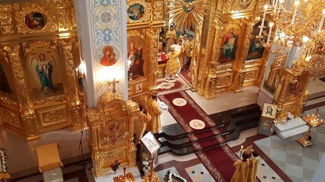 Рукоположение иподиа́кона Александра Егорова в сан диакона. смотреть онлайн
